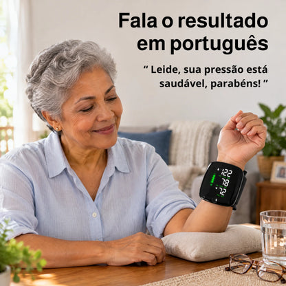 Medidor de Pressão VitaPulso® | Resultado na Hora, Direto do Pulso