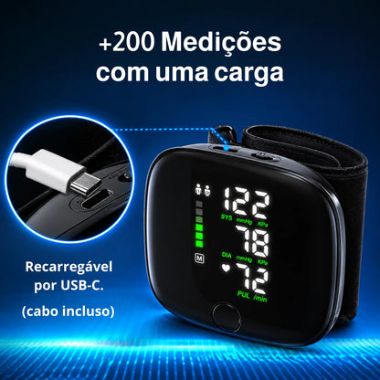 Medidor de Pressão VitaPulso® | Resultado na Hora, Direto do Pulso