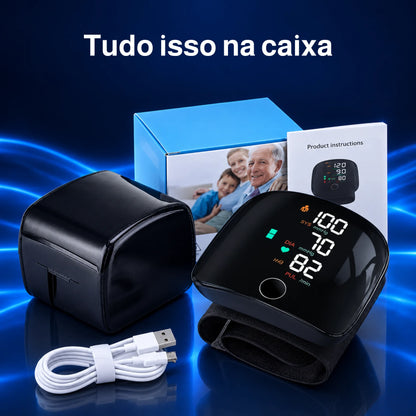Medidor de Pressão VitaPulso® | Resultado na Hora, Direto do Pulso
